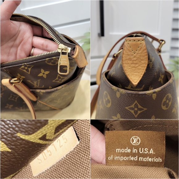 💕CLASSIC Tote Bag Discontinued LOUIS VUITTON Totally PM Monogram - Picture 10 of 16